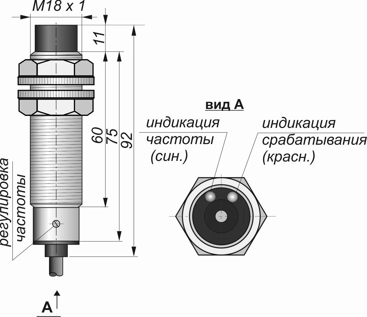 ИДС11(гайки GP-M18x1)