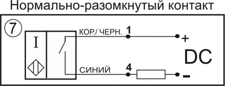 Датчик бесконтактный индуктивный ИВ03-NO-DC-P-ПГ(Л63)