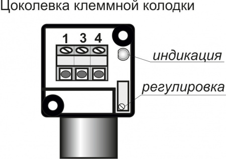 Бесконтактный емкостный датчик E07-NO-PNP-K(Текаформ, Lкорп=75мм)